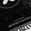 Outlet Karo Kauer Beach Towel Black Logo