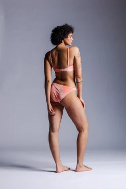 Fashion Karo Kauer Bikini Bottom Velvet