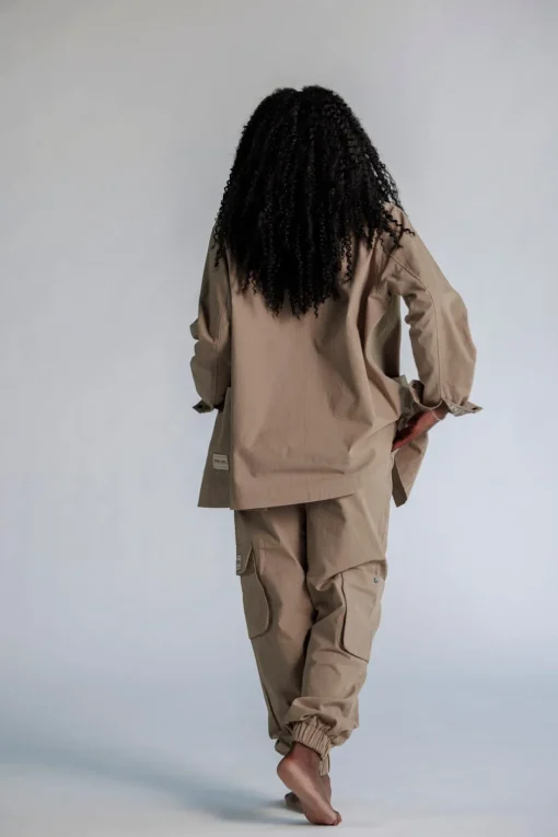 New Karo Kauer Cargo Jacket Mocca