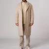 Best Karo Kauer Coat Beige Melange