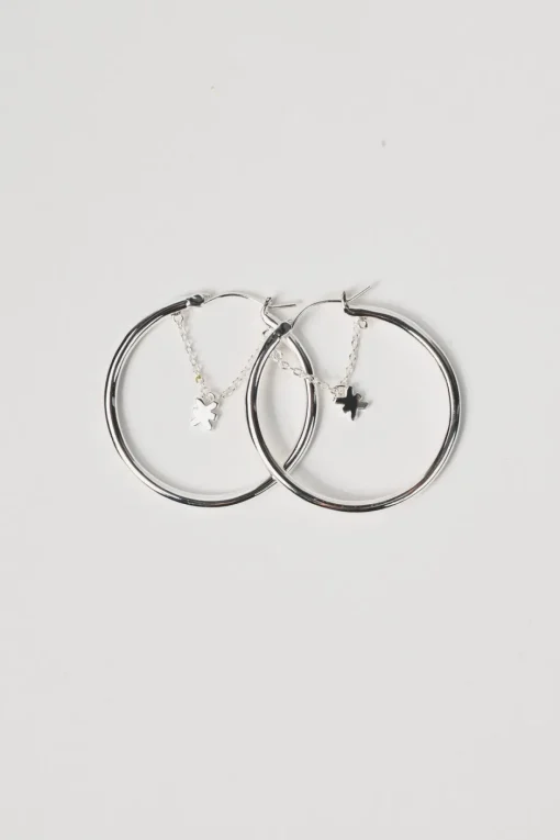 Outlet Karo Kauer Creole Chain Logo Silver