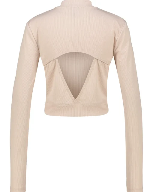 Discount Karo Kauer Cropped Shirt White Pearl
