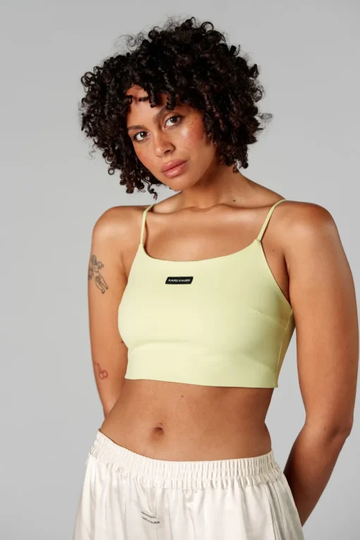 Online Karo Kauer Cropped Top Matcha
