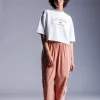 Discount Karo Kauer Cropped T-Shirt KKLABEL