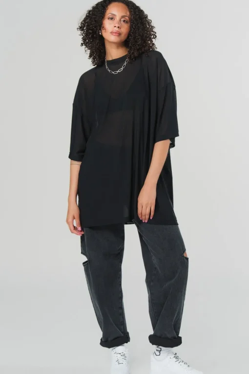 Clearance Karo Kauer Denim Pants Black Cut Out Petite