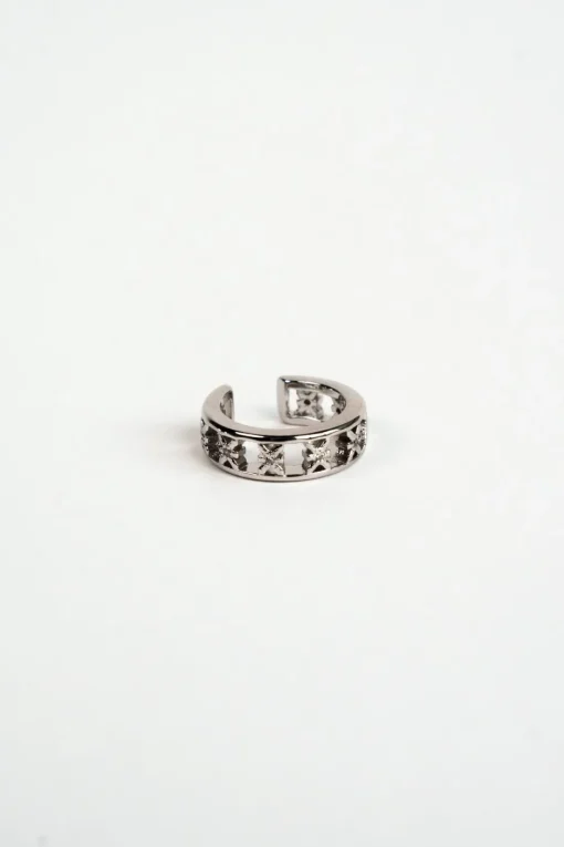 Clearance Karo Kauer Earcuff Logo Silver