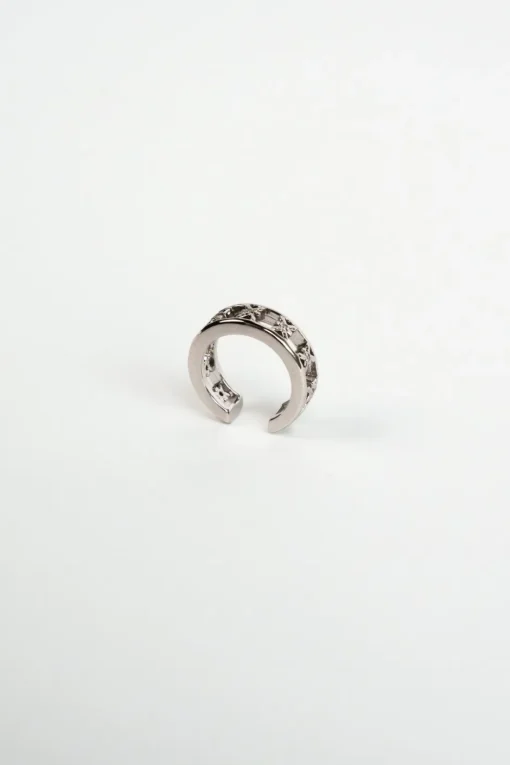 Clearance Karo Kauer Earcuff Logo Silver