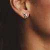 Clearance Karo Kauer Earring Logo Silver