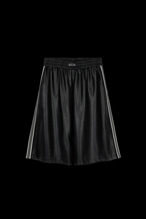 Online Karo Kauer Faux Leather Bermuda Shorts