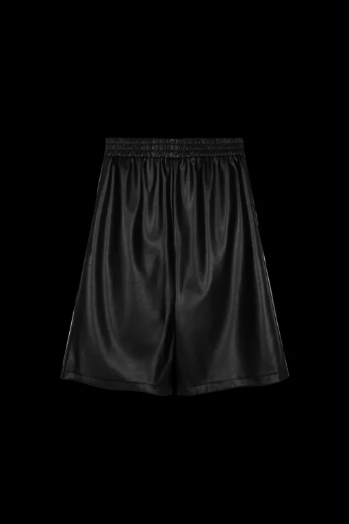 Online Karo Kauer Faux Leather Bermuda Shorts