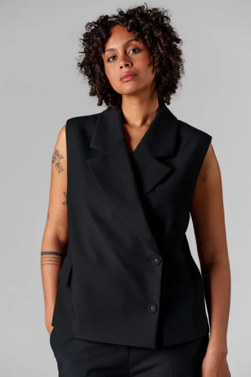 Best Karo Kauer Formal Vest Black