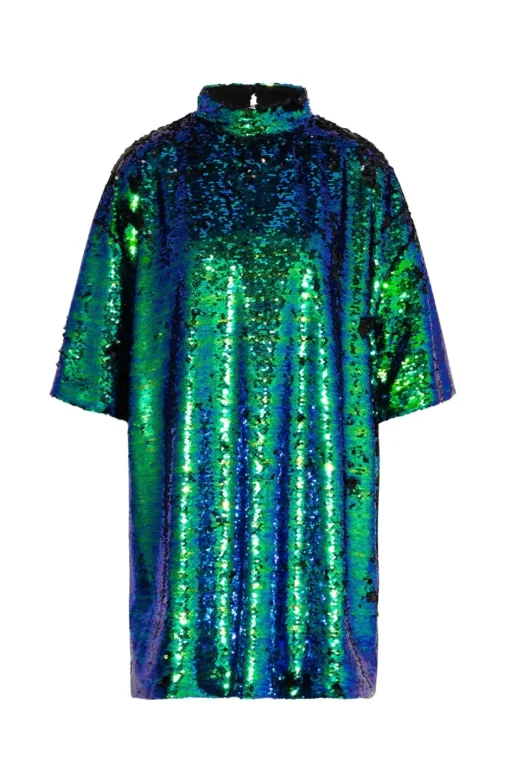Outlet Karo Kauer Glam Dress Sequins Multicolor