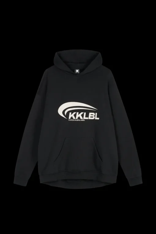 Fashion Karo Kauer Hoodie KKLBL Black