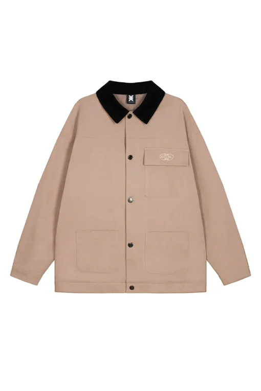 Outlet Karo Kauer Jacket Cord Collar