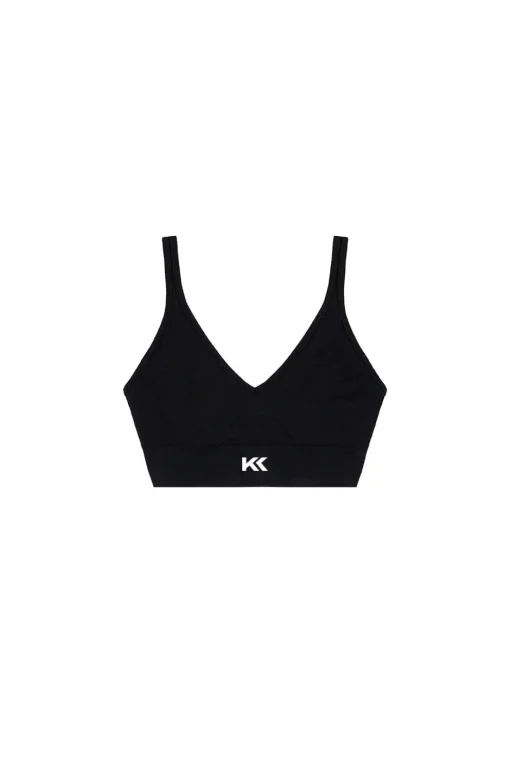 Clearance Karo Kauer Knit Bralette Black