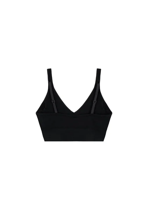 Clearance Karo Kauer Knit Bralette Black