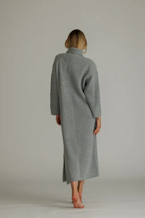 Clearance Karo Kauer Knit Dress Silver Grey