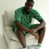 Fashion Karo Kauer Knit Polo KKLBL Green