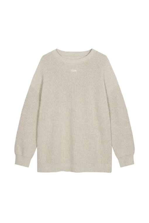 Online Karo Kauer Knit Sweater Sand