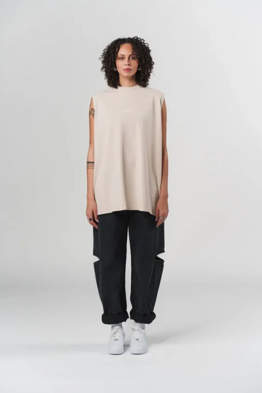 Hot Karo Kauer Oversize Tanktop