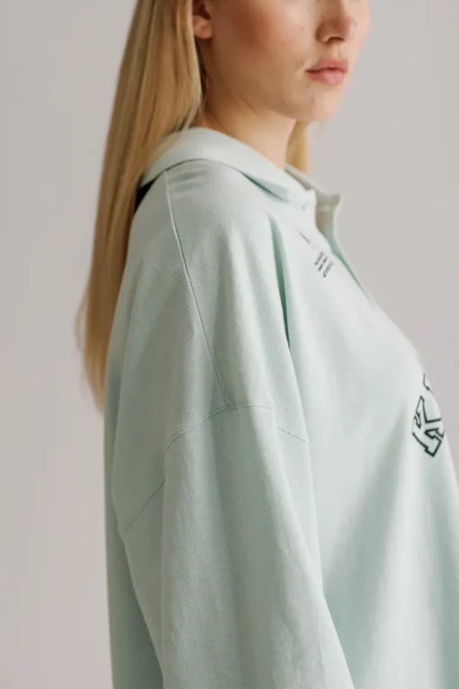Discount Karo Kauer Poloshirt Glacier Blue