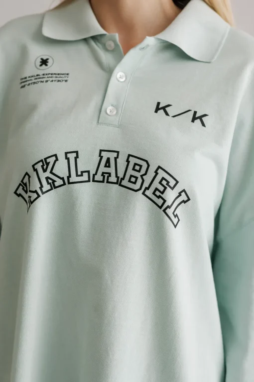 Discount Karo Kauer Poloshirt Glacier Blue