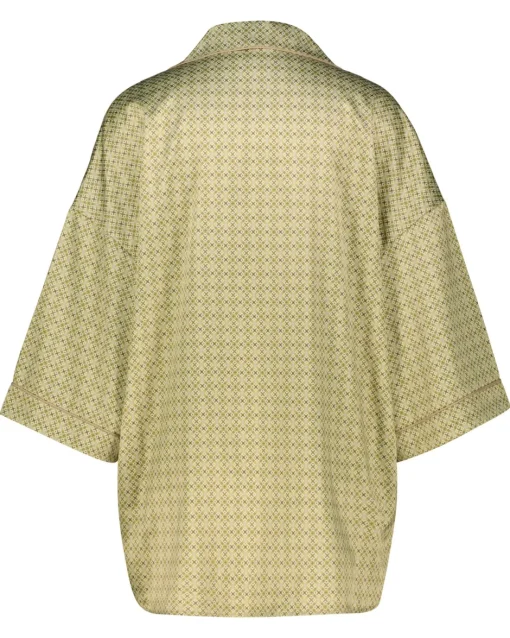New Karo Kauer Retro Shirt Khaki