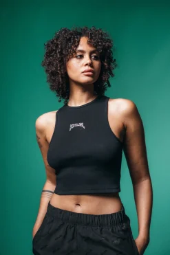 Outlet Karo Kauer Rib Top Black
