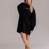 Clearance Karo Kauer Shirtdress Butterfly Black