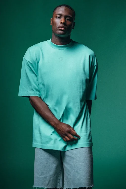 Best Karo Kauer Statement T-Shirt Turquoise Twilight