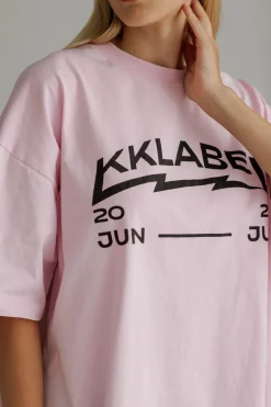 New Karo Kauer Tour T-Shirt Washed Pink