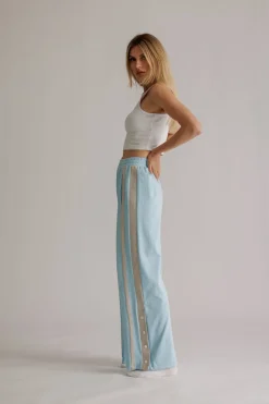 Best Karo Kauer Tracksuit Jersey Pants Light Blue