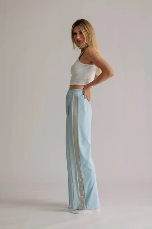 Best Karo Kauer Tracksuit Jersey Pants Light Blue