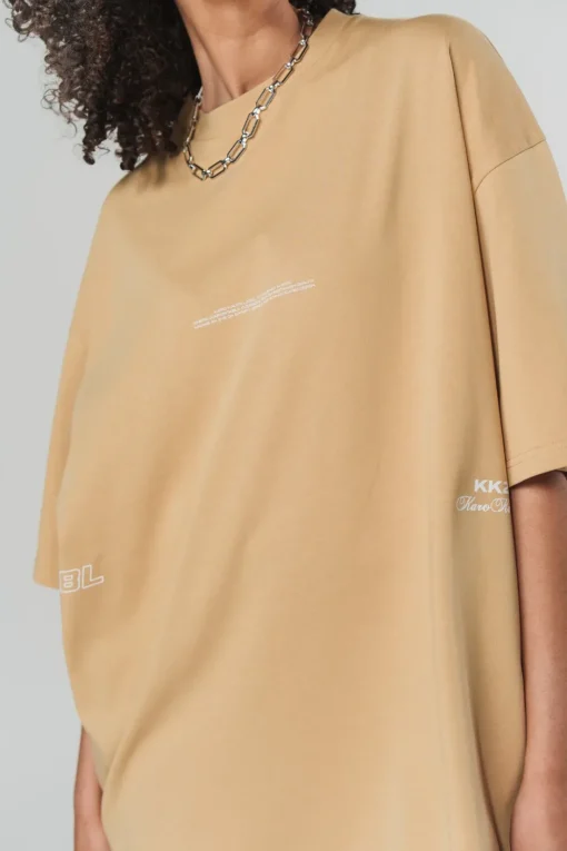 Best Karo Kauer T-Shirt Caramel