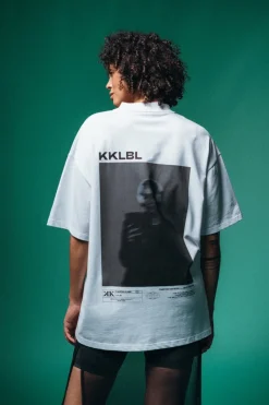 New Karo Kauer T-Shirt Photoprint White