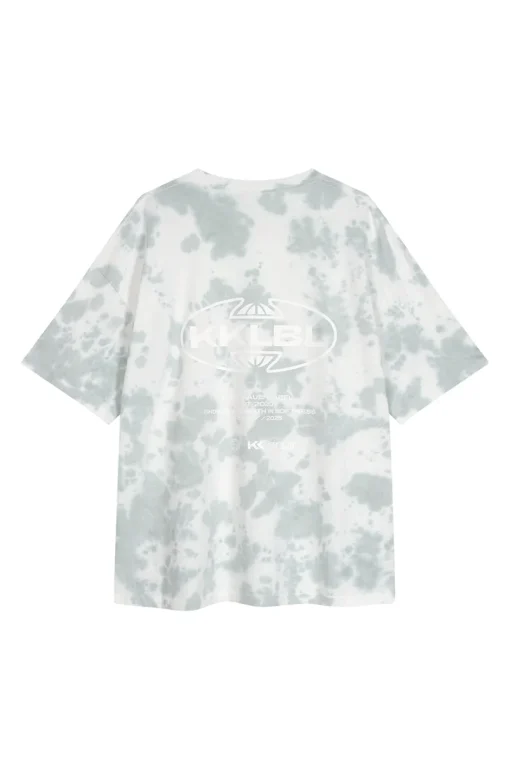 Fashion Karo Kauer T-Shirt Tie Dye