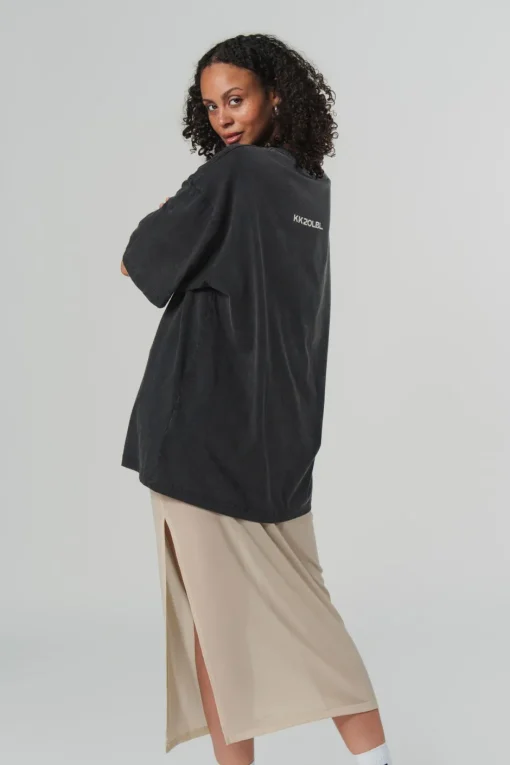 Discount Karo Kauer T-Shirt Washed Grey KK20LBL