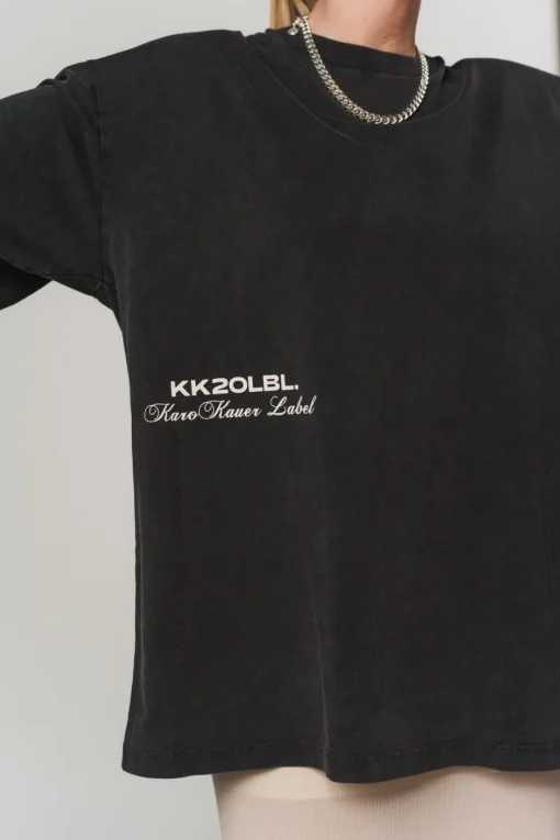 Discount Karo Kauer T-Shirt Washed Grey KK20LBL