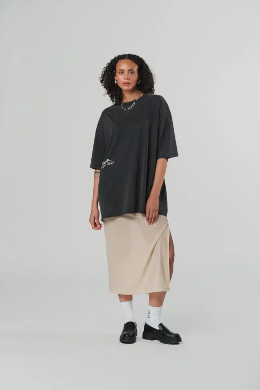 Discount Karo Kauer T-Shirt Washed Grey KK20LBL