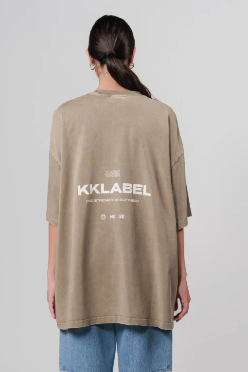 Hot Karo Kauer T-Shirt Washed Sand