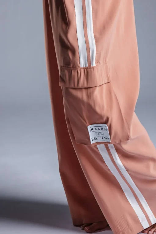 Outlet Karo Kauer Wide Leg Pants Rosewood