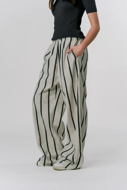 Discount Karo Kauer Woven Pants Striped Melange