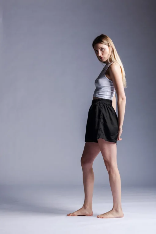 New Karo Kauer Woven Shorts Black