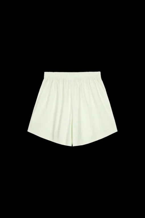 Clearance Karo Kauer Woven Shorts Striped Matcha