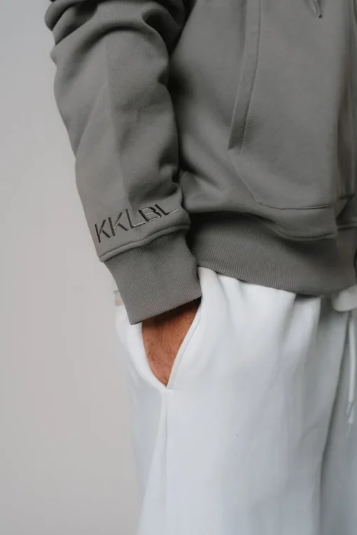 Sale Karo Kauer Zipped Hoodie Grey