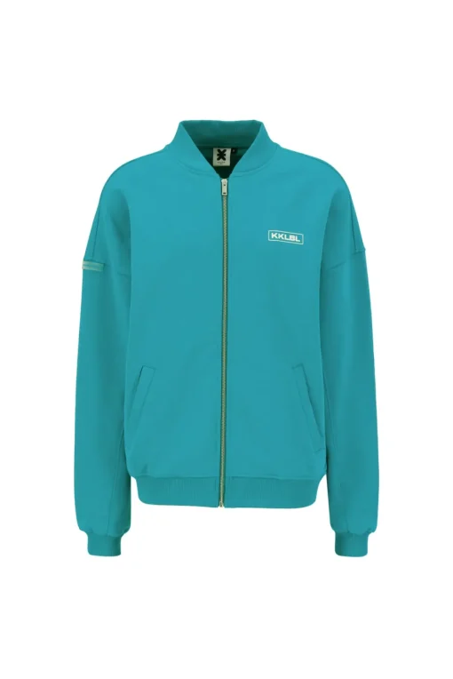 Best Karo Kauer Zipped Jacket Tile Blue