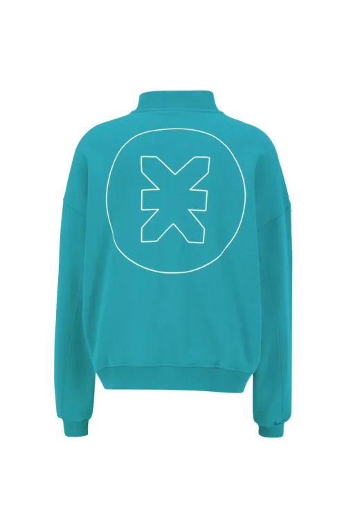 Best Karo Kauer Zipped Jacket Tile Blue