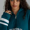 Sale Karo Kauer Zipped Sweater Green